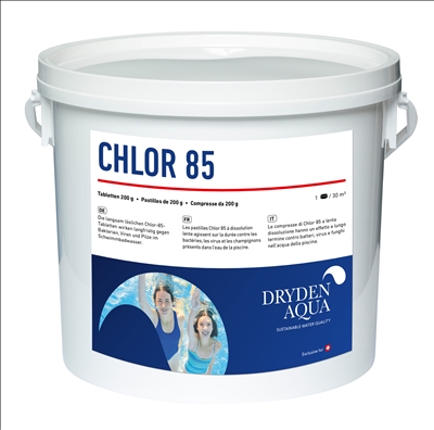 Chlor 85, 10 kg Eimer (Dryden Aqua)