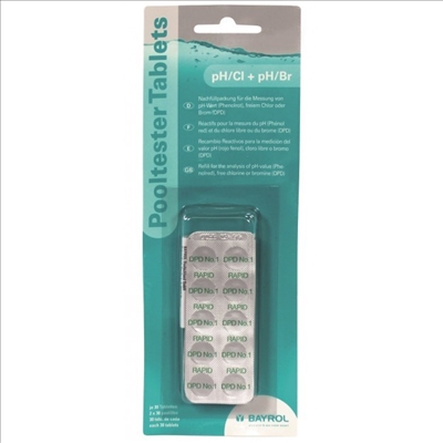 Nachf&amp;#252;llsatz pH (Phenolrot) /Chlor (DPD1), 2 x 30 Tabletten