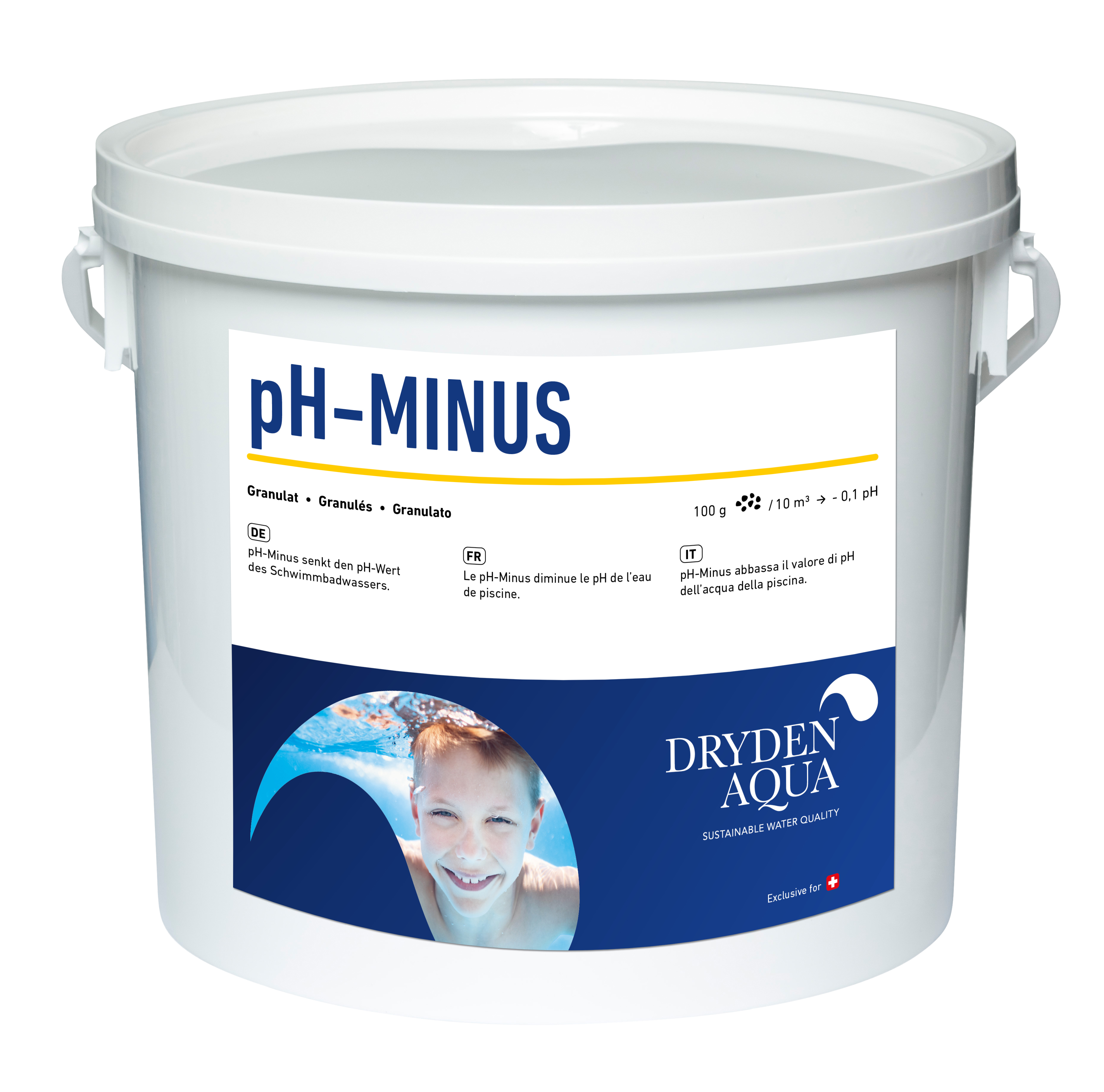 pH-Minus, 15 kg Eimer (Dryden Aqua)