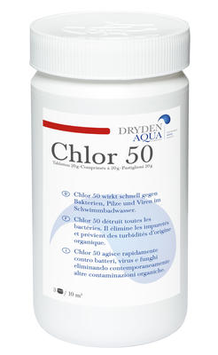 Chlor 50, 1 kg Dose (Dryden Aqua)