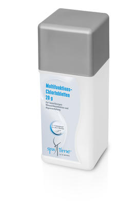 SpaTime Multifunktions-Chlortabletten, 1 kg Dose